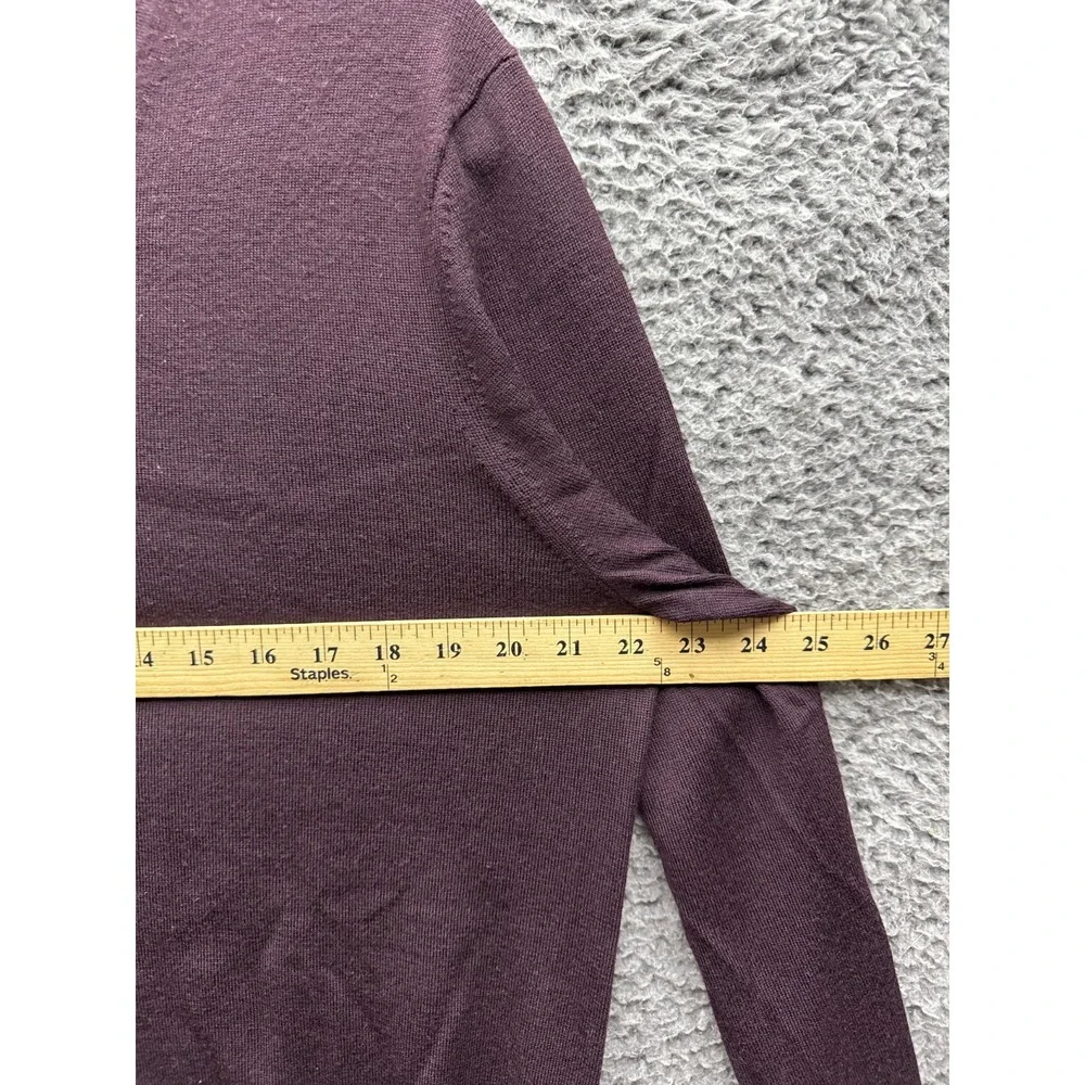 The Men's Store Bloomingdale's Merino Wool V-Neck Pullover‎ Sweater Mens Size L